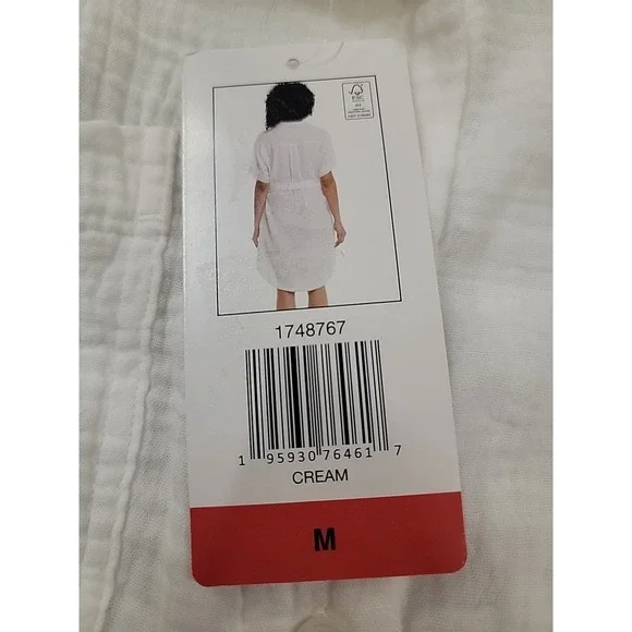 Weatherproof Ladies Dress White Medium - Picture 3 of 3